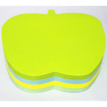 High Quality Die Cut Apple Shape Sticky Notes Dh-1202